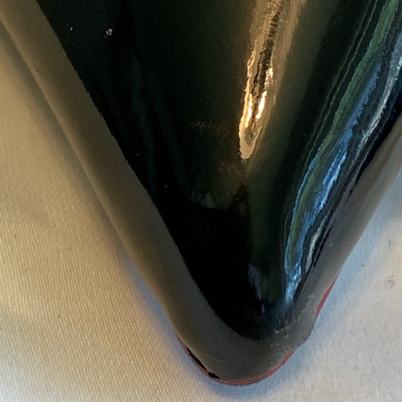 NWOT Zara black patent booties. Bring on the Spring Rain! - Picture 5 of 10